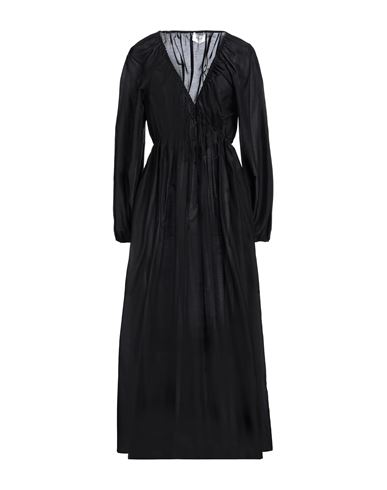 Woman Maxi dress Black Size 1 Organic cotton, Ahimsa silk