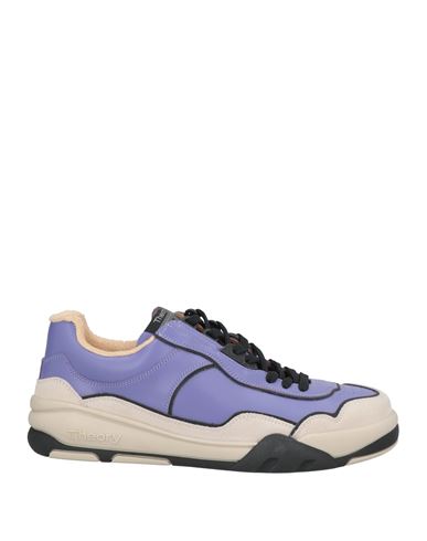 Man Sneakers Purple Size 9 Calfskin