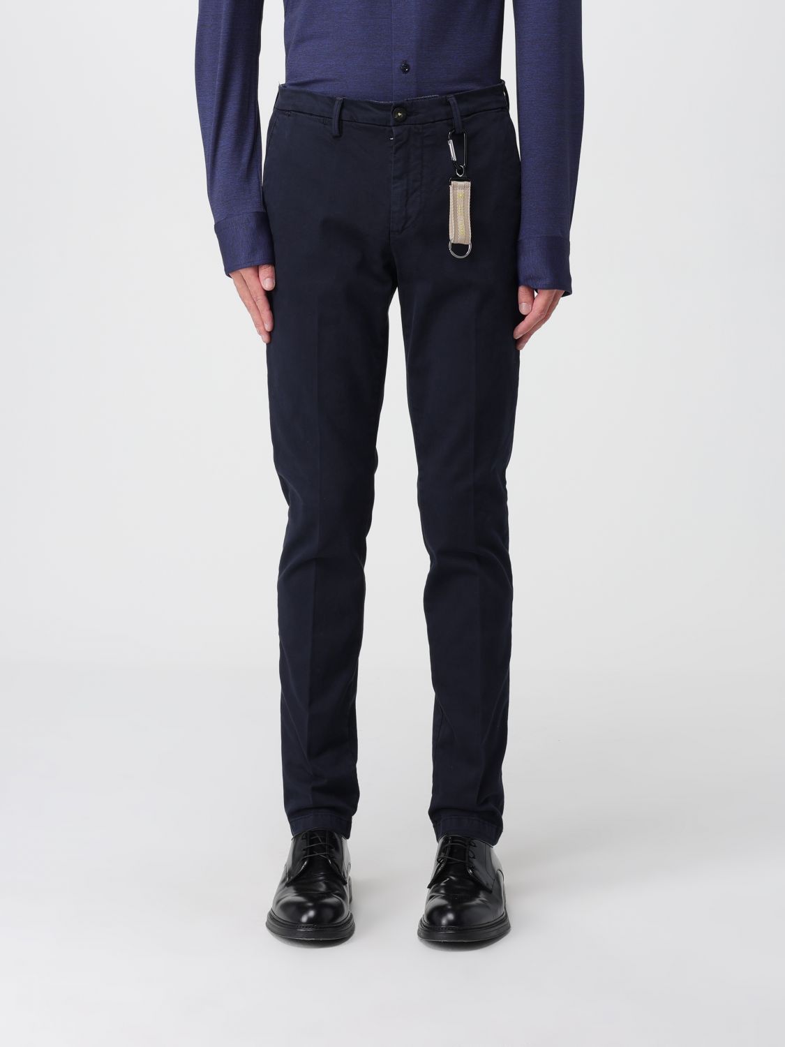 Pants Men color Blue