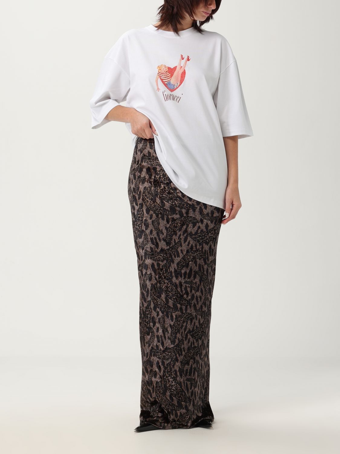 T-Shirt Woman color White