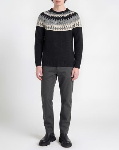 Bl.11 Block Eleven Man Sweater Charcoal Size M Acrylic, Wool, Viscose, Alpaca wool