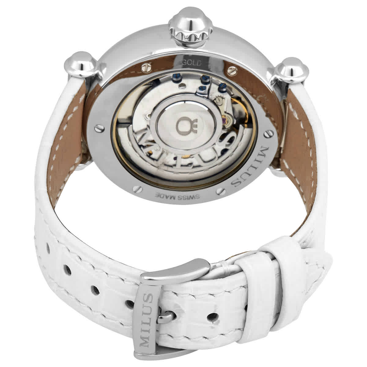 Merea Mother of Pearl Dial Automatic Tri-Retrograde Ladies Watch MER300