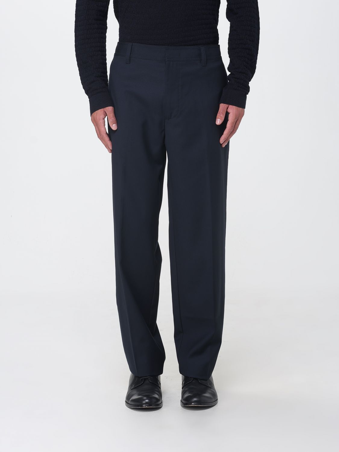 Pants Men color Blue