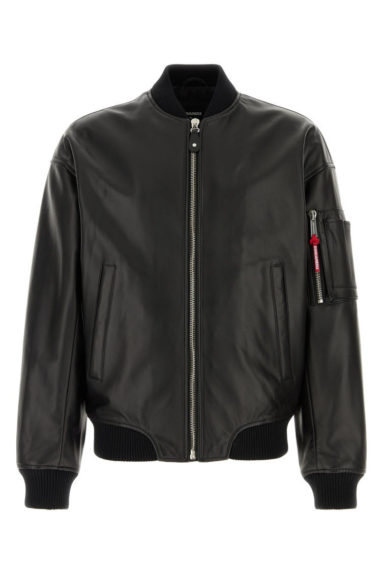 Leather Bomber