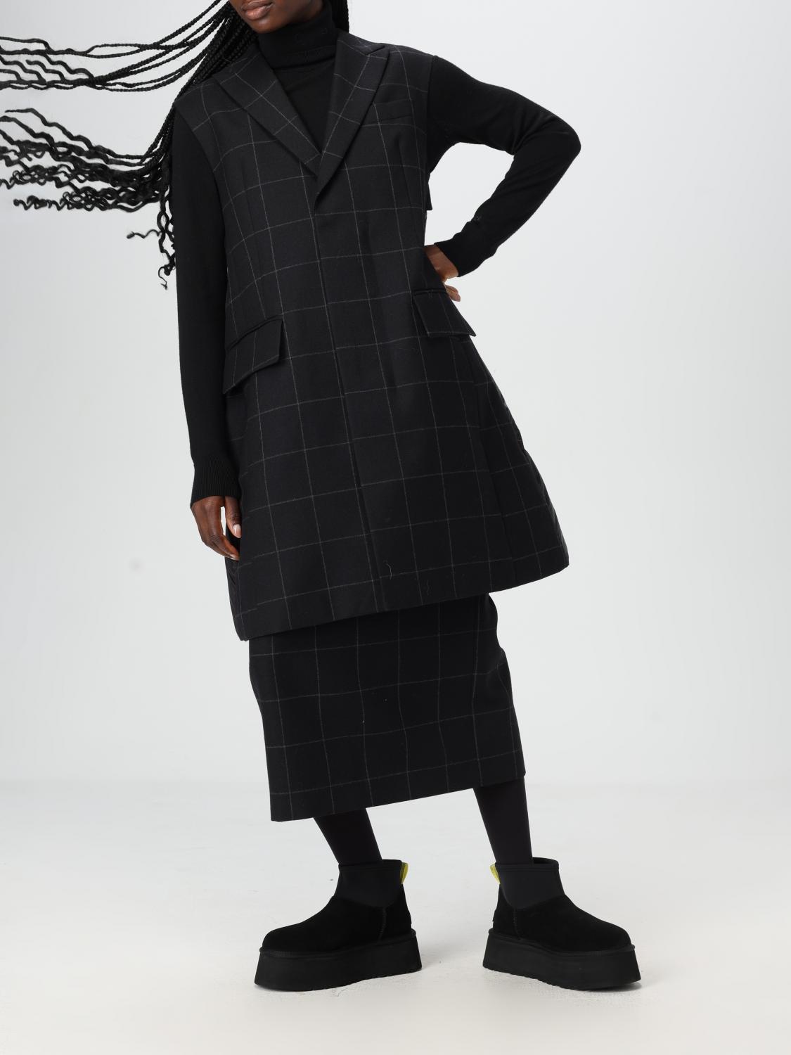 Layered midi skirt - Black