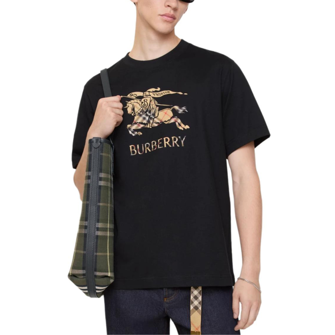 26 EKD Ombré Cotton T-shirt 'Black'