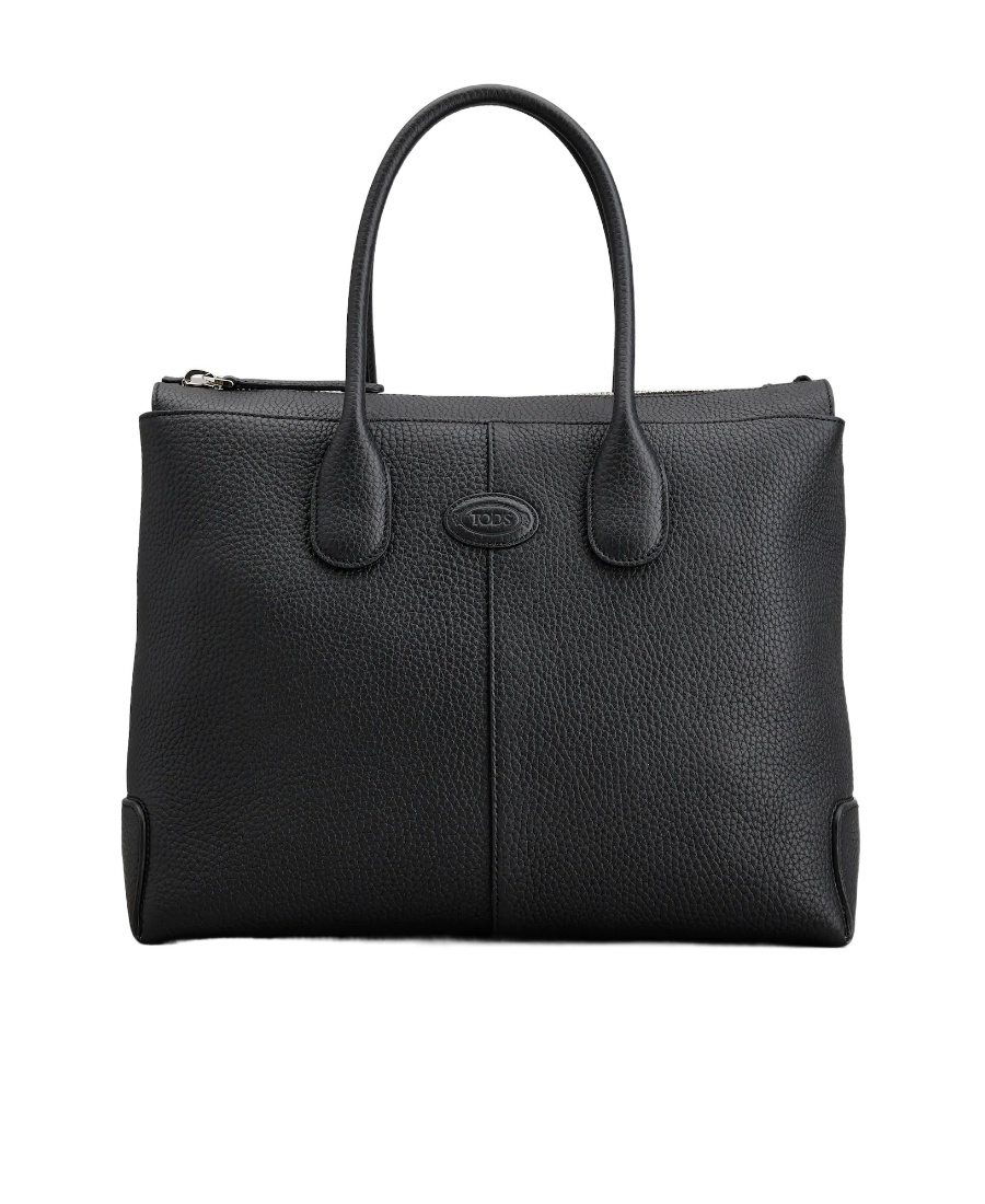 Pebbled texture tote bag