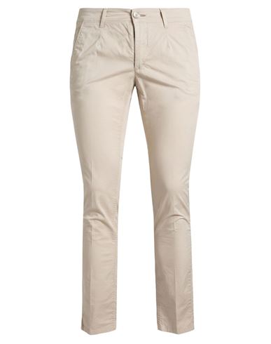 Man Pants Beige Size 30 Cotton, Elastane