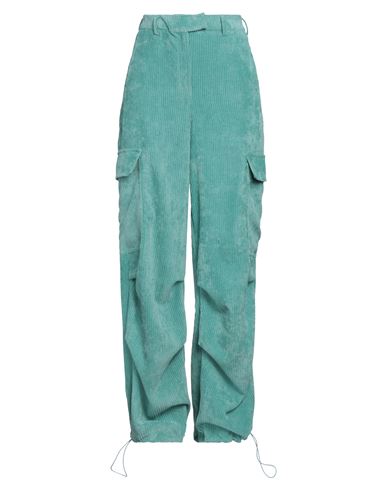 Woman Pants Turquoise Size 4 Polyester, Polyamide, Elastane