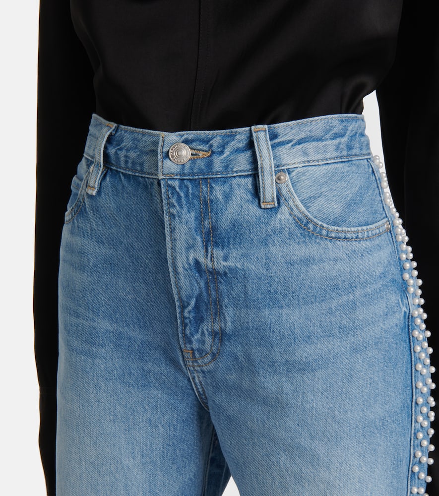 Atelier Le Jane embellished cropped jeans