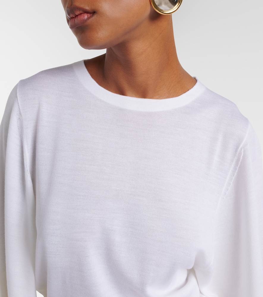 Mananco wool and silk minidress