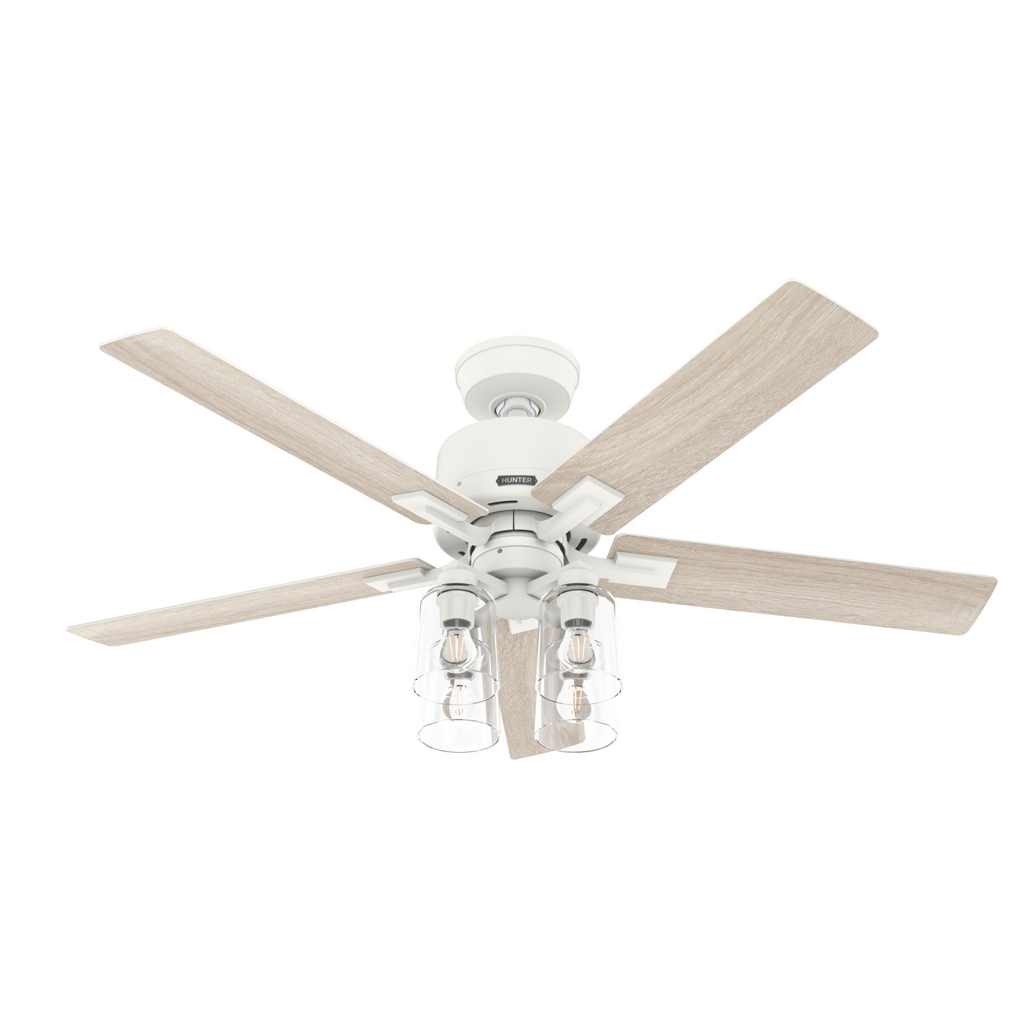 Matte White 52"Ceiling Fan from the Techne Collection