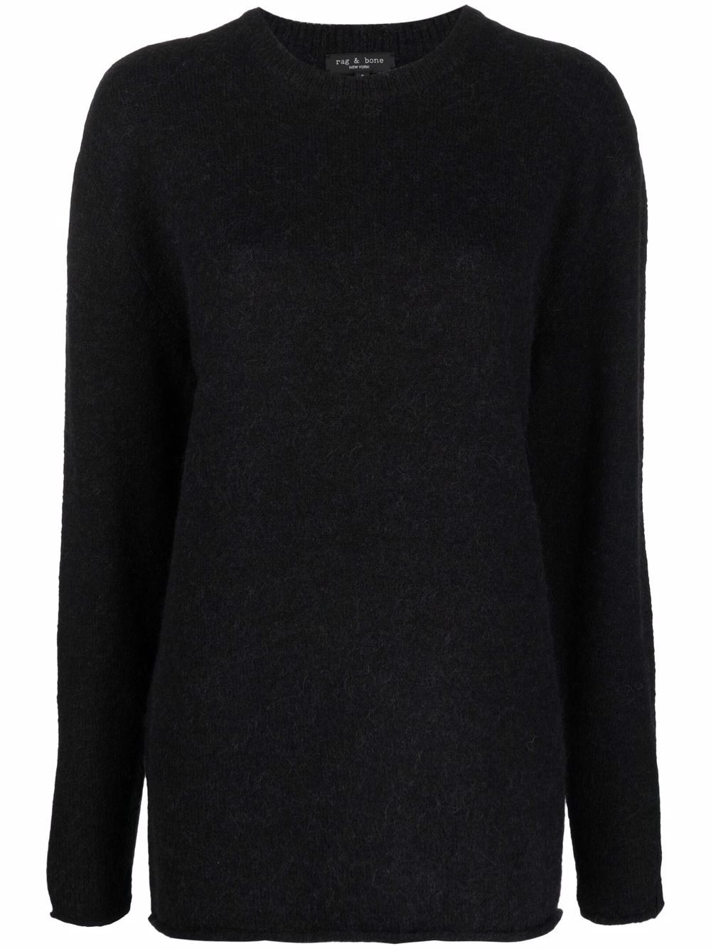 Elsa crew-neck jumper - Black