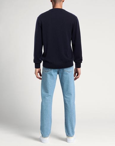 Man Sweater Midnight blue Size 44 Cashmere