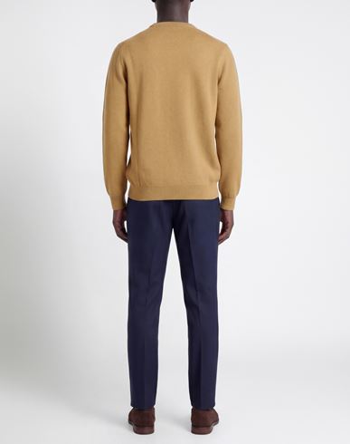Man Sweater Sand Size 42 Wool