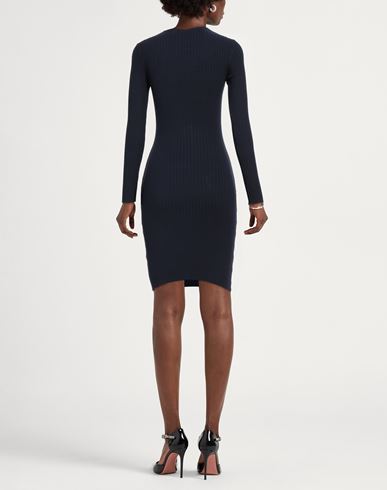 Woman Mini dress Midnight blue Size ONESIZE Viscose, Polyester