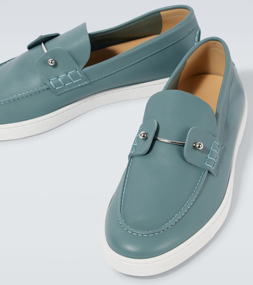 Christian Louboutin Chambeliboat leather loafers