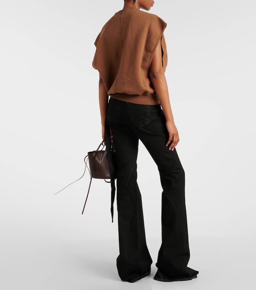 Rick Owens Oversized cotton jersey top