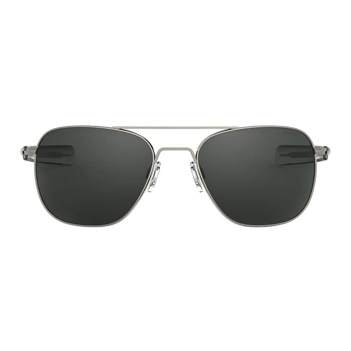 Randolph Engineering Man AF095 Gunmetal Outlet sunglasses Metal Rifle barrel Grey Squared Norma