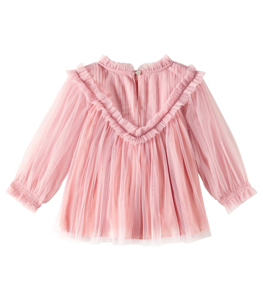 C'era Una Volta Sandra ruffled tulle shirt