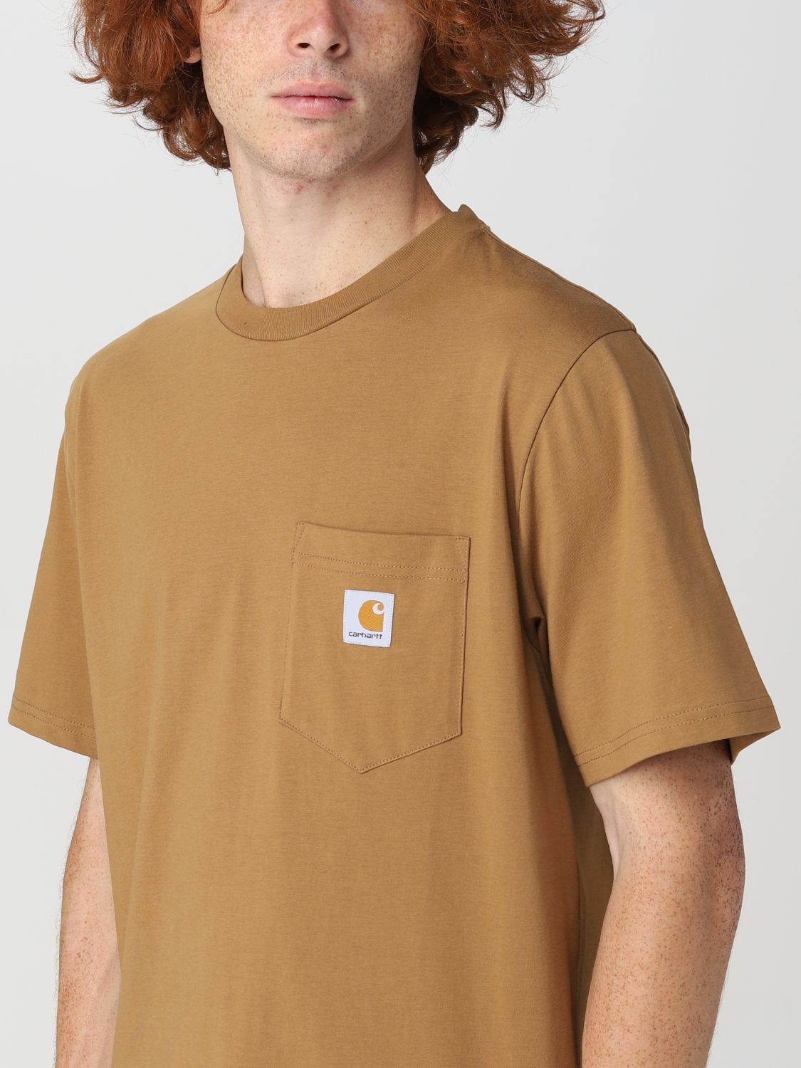 T-Shirt Men color Green