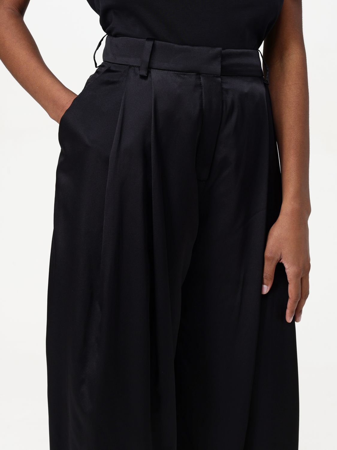 Pants Woman color Black