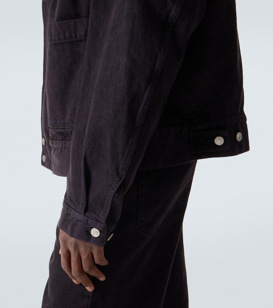 Denim bomber jacket