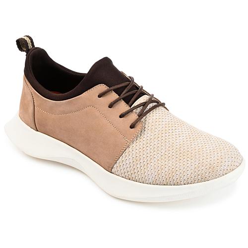Mens Hadden Knit Casual Sneaker - Tan