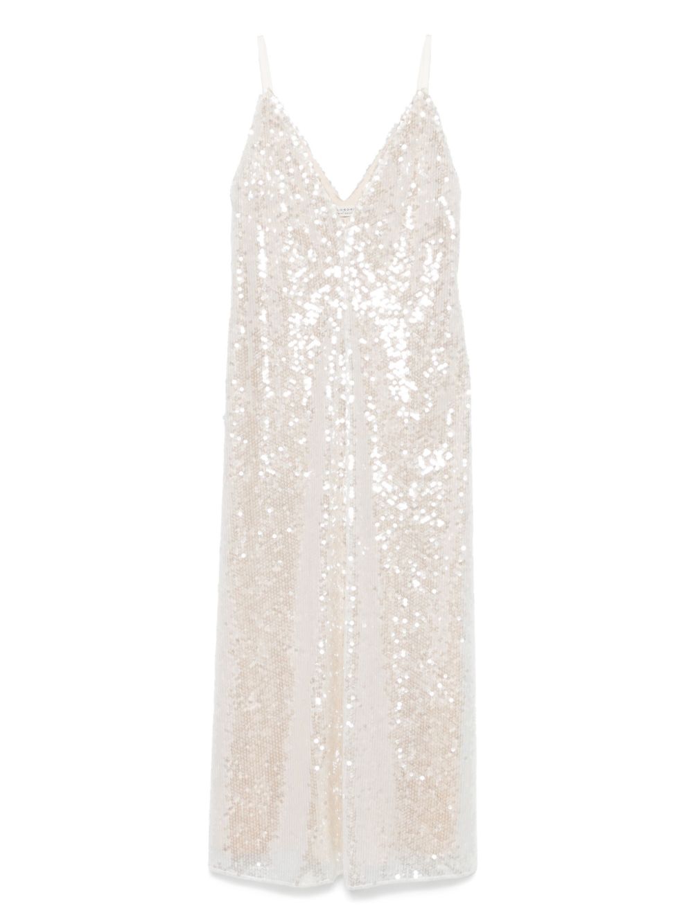 Sequinned dress - Neutrals
