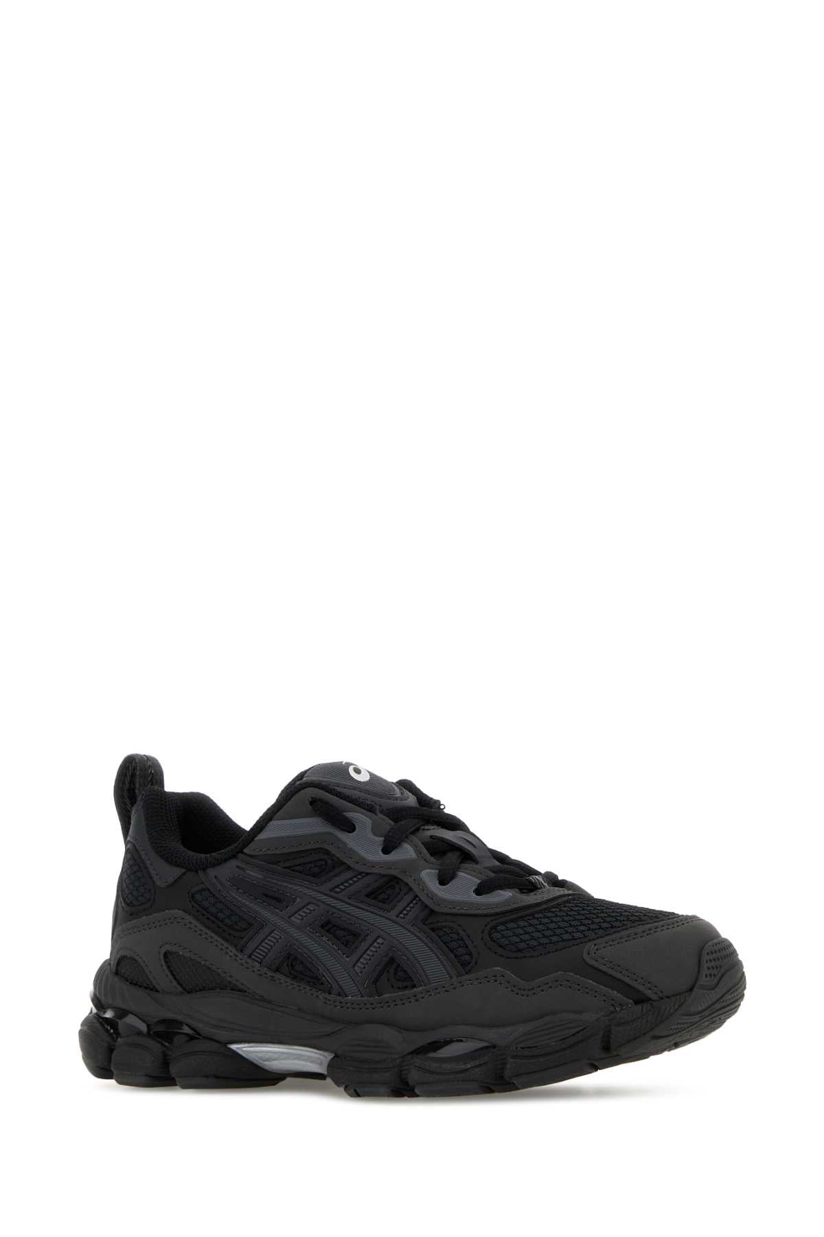 Asics Black Mesh And Synthetic Leather Gel Nyc Rgd Sneaker