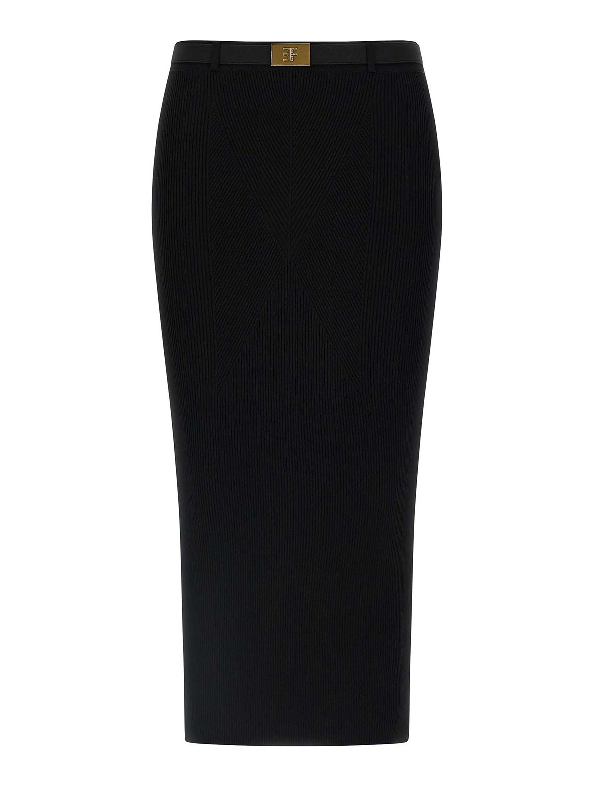 Ribbed Knit Skirt