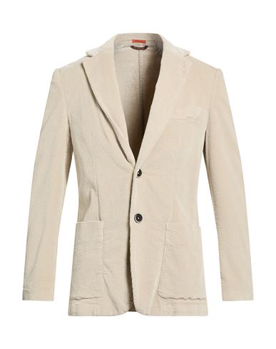 Man Blazer Light grey Size 36 Cotton, Rayon, Elastane