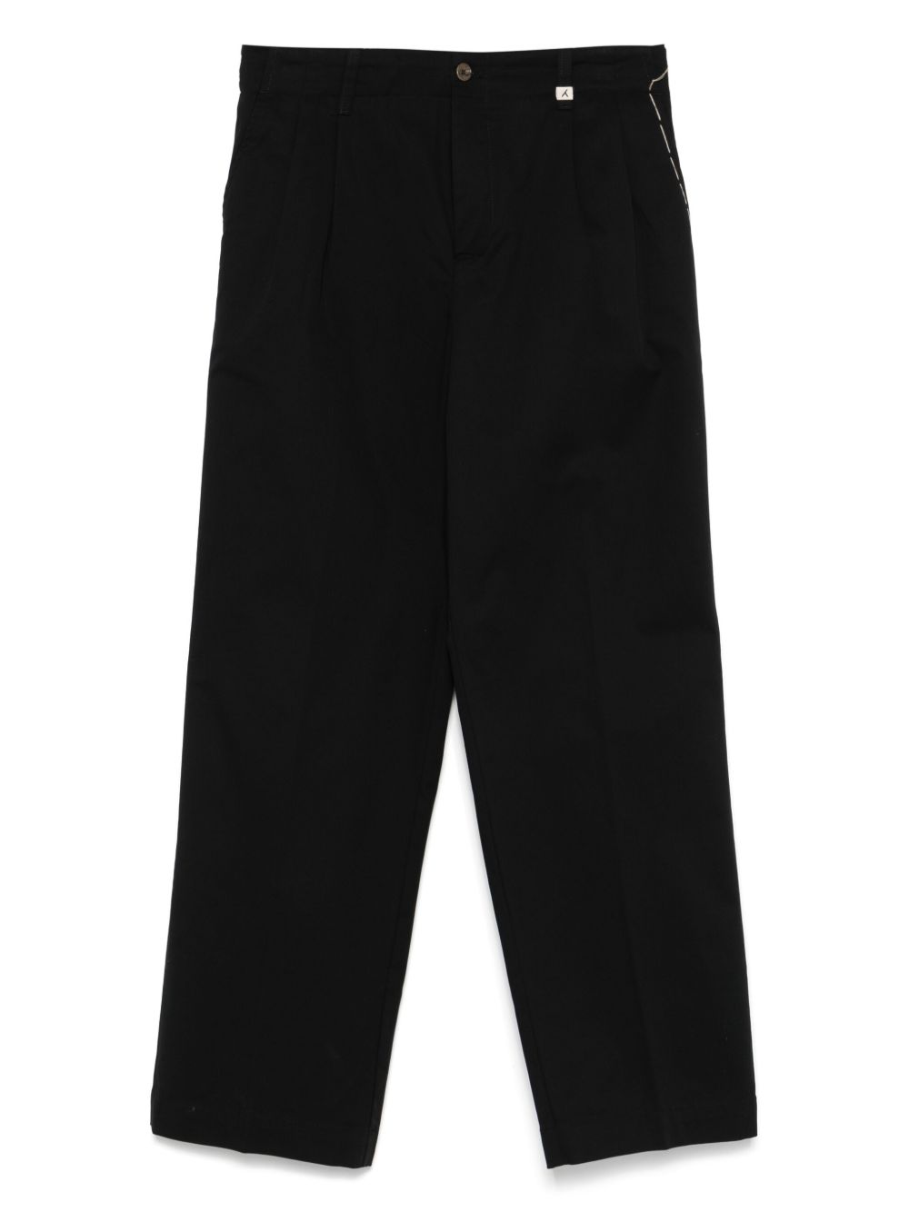 Myths pleat-detailed trousers - Black