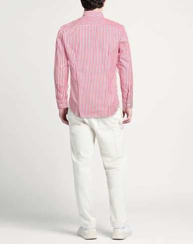 Diciannove_61 Man Shirt Brick Size 15 ½ Cotton