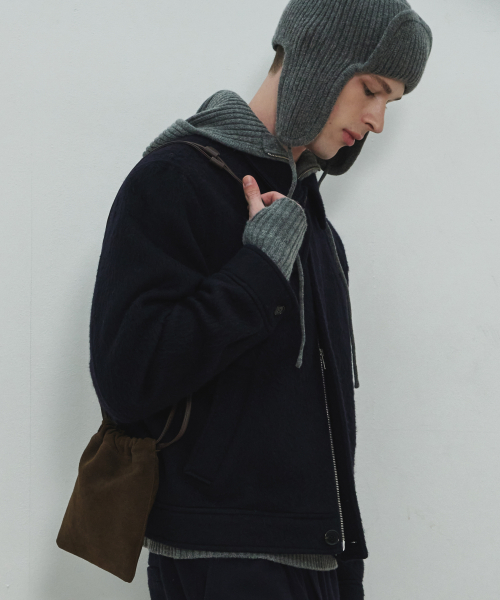 Suede Lucky Bag / Brown