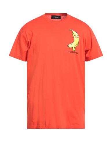 Man T-shirt Orange