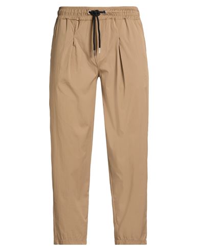 Man Pants Taupe Size L Cotton, Polyamide, Elastane