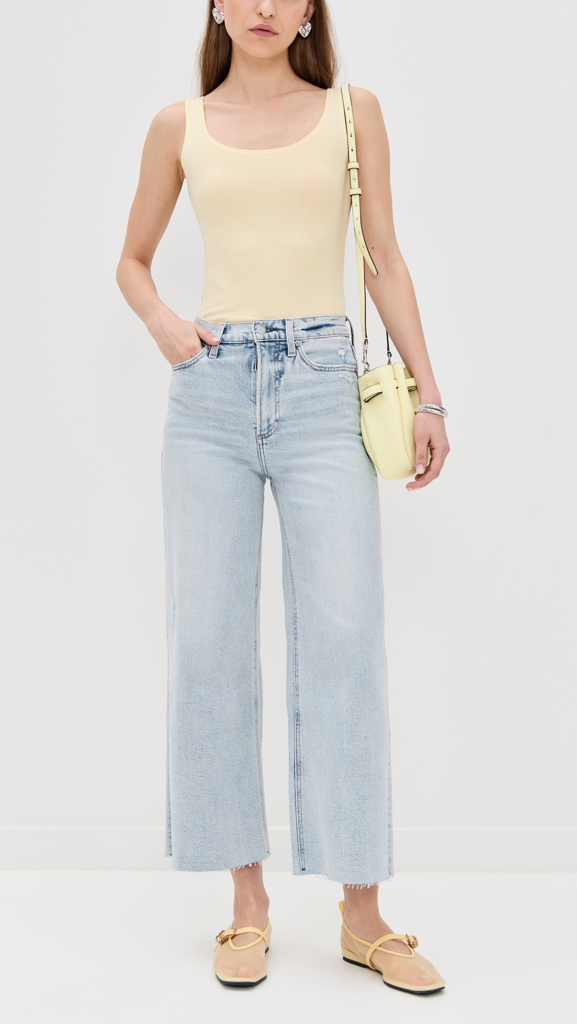 Lana Crop Jeans Sun-Kissed Vintage