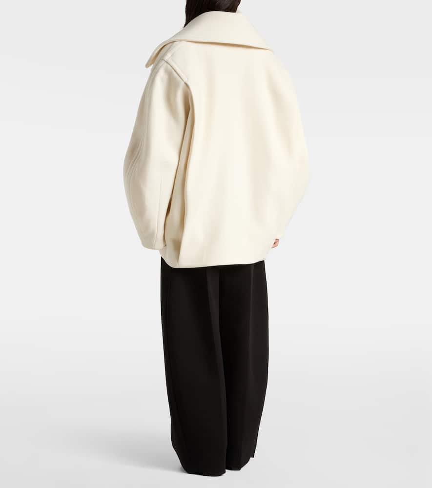 Ovalo virgin wool peacoat