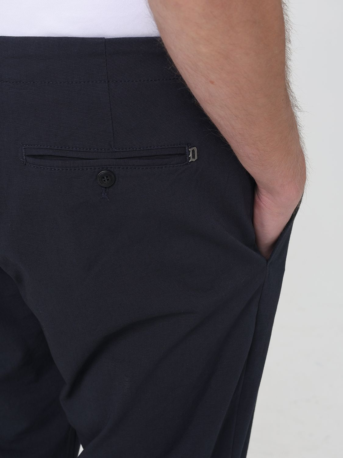Pants Men color Blue