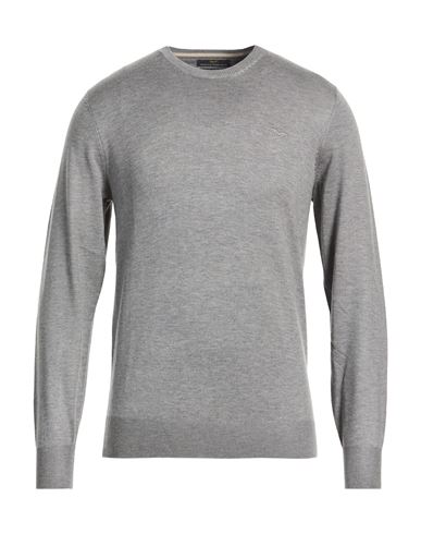 Man Sweater Grey Size L Polyester, Acrylic, Nylon, Merino Wool