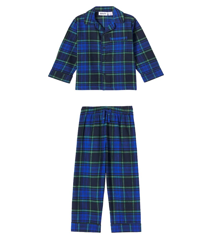 Lex plaid cotton pajamas