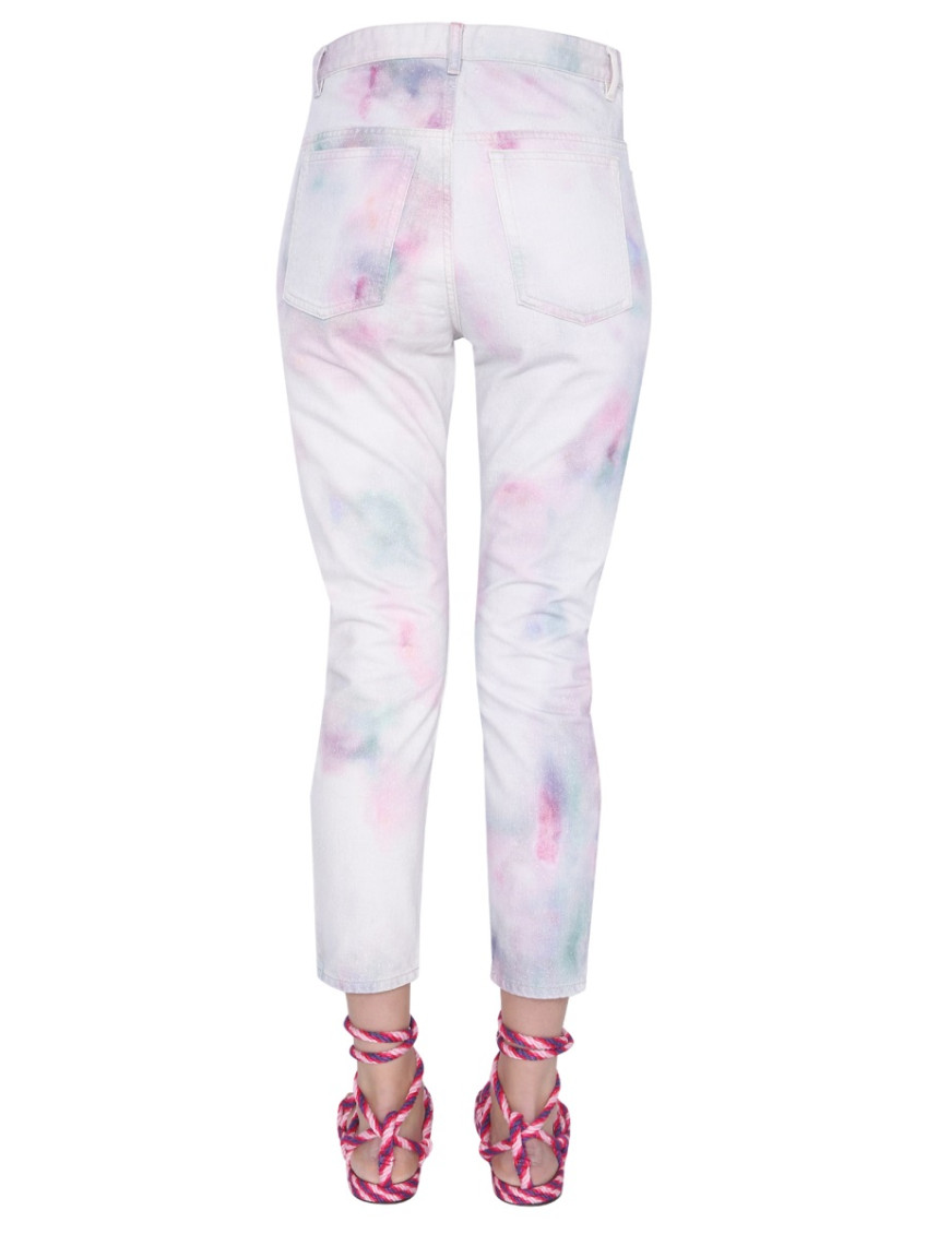 Tie-dye Effect Jeans