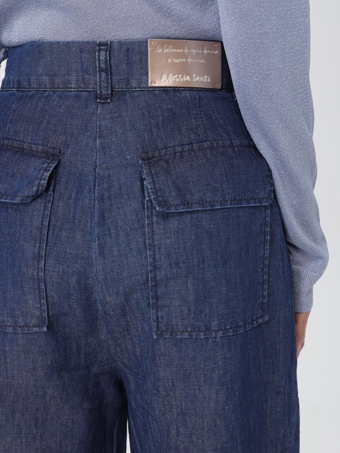 Jeans Woman color Denim