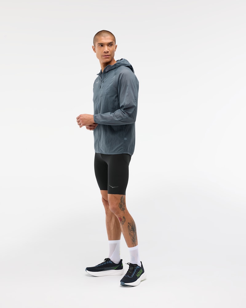 HOKA Men's Skyflow Jacket in Slate Blue