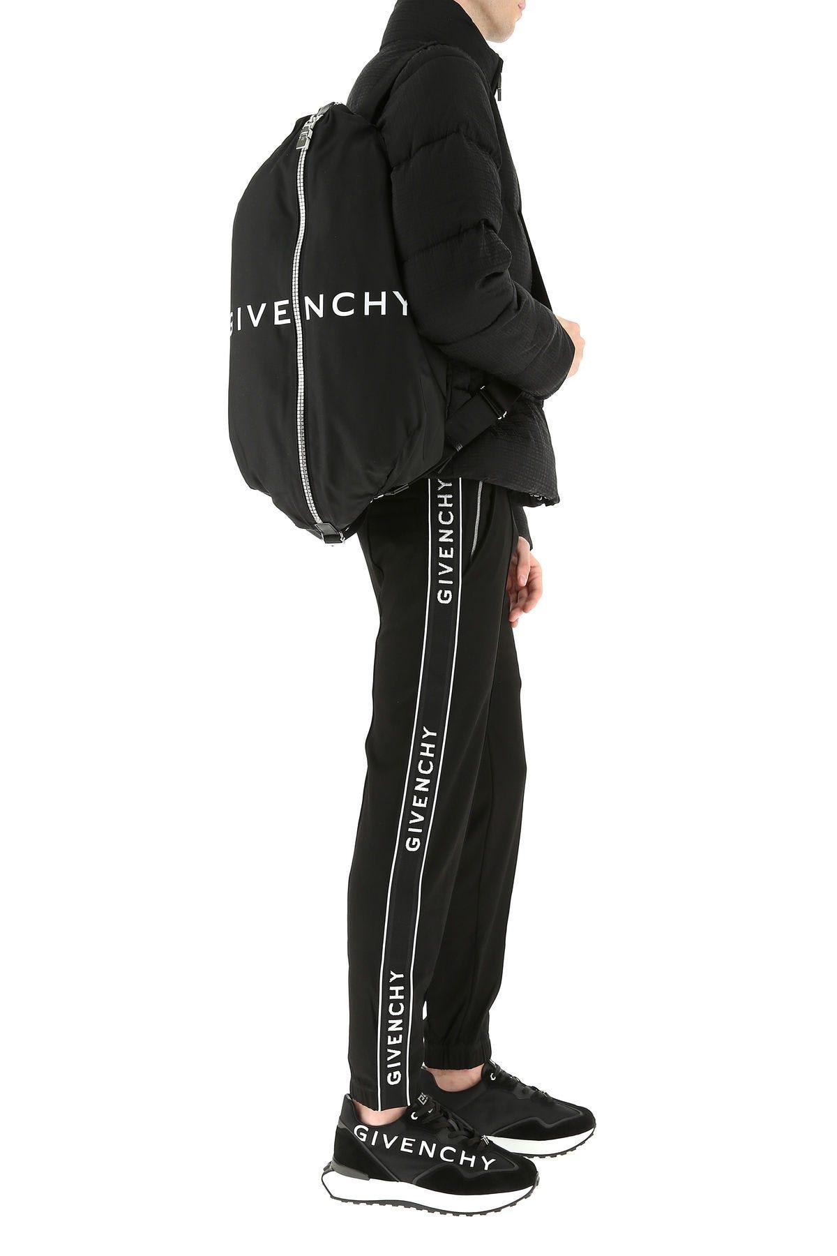 Black Nylon G-Zip Backpack