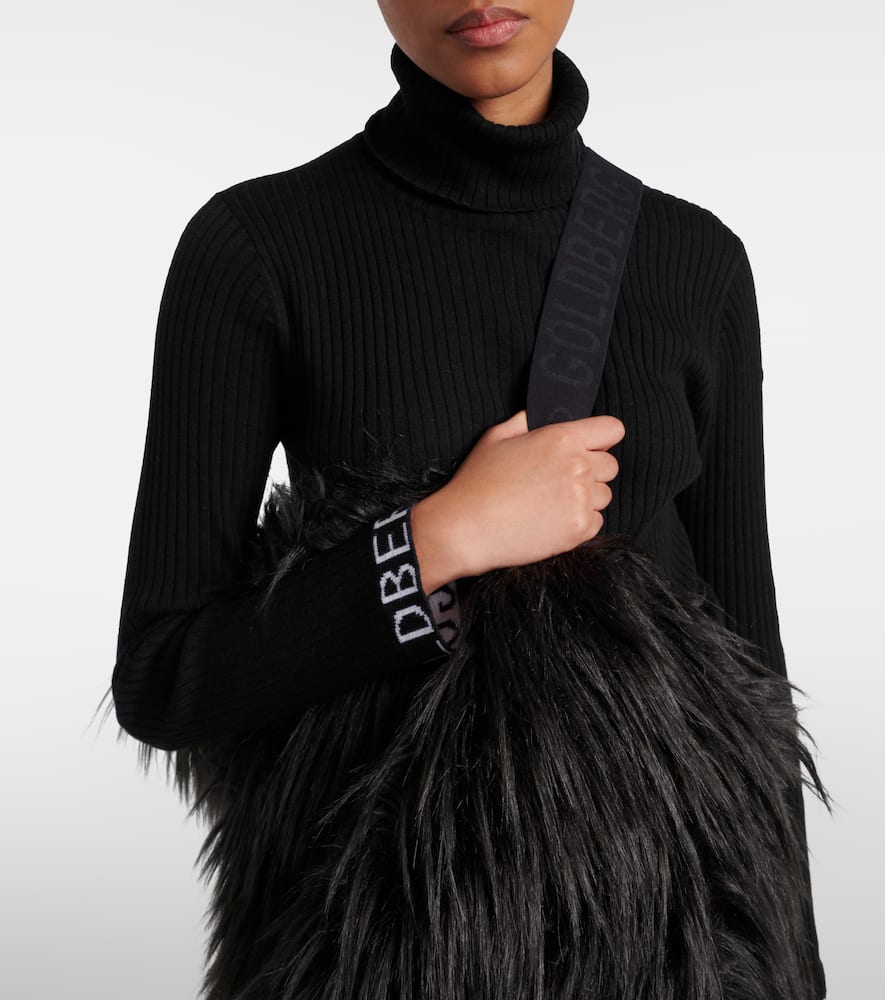 Elia faux fur ski jacket