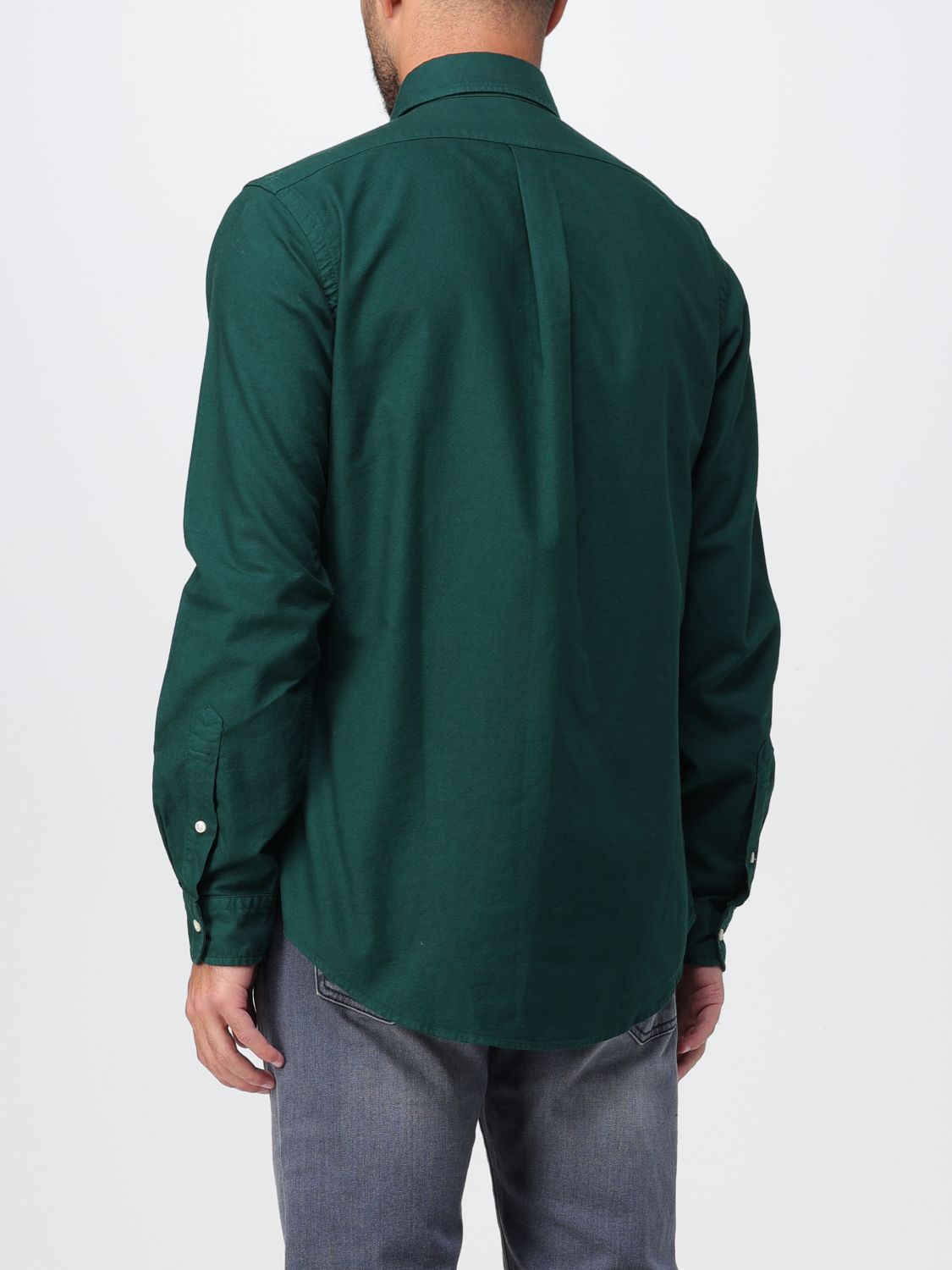 Shirt Men color Green