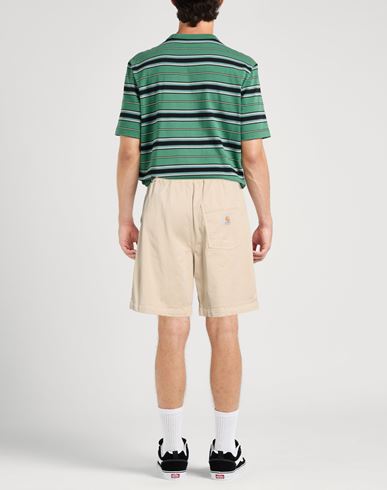 Man Shorts & Bermuda Shorts Beige Size XL Cotton, Elastane