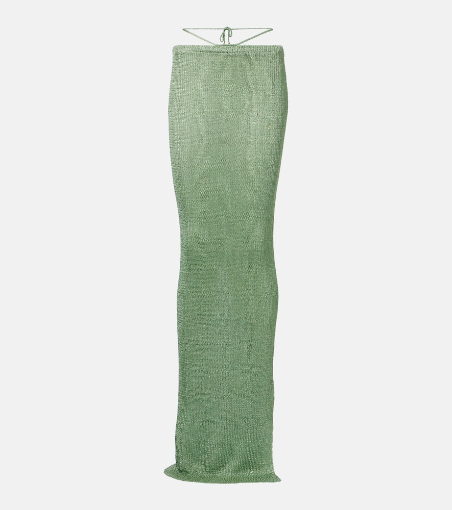 Alma sequined maxi skirt